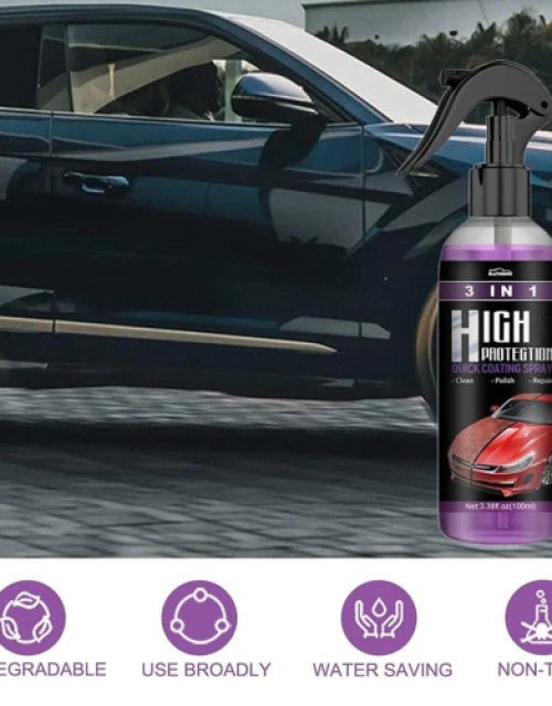 3 in 1 Car Shine/Scratch Spray ( Pack Of 2 ) - Lootokart