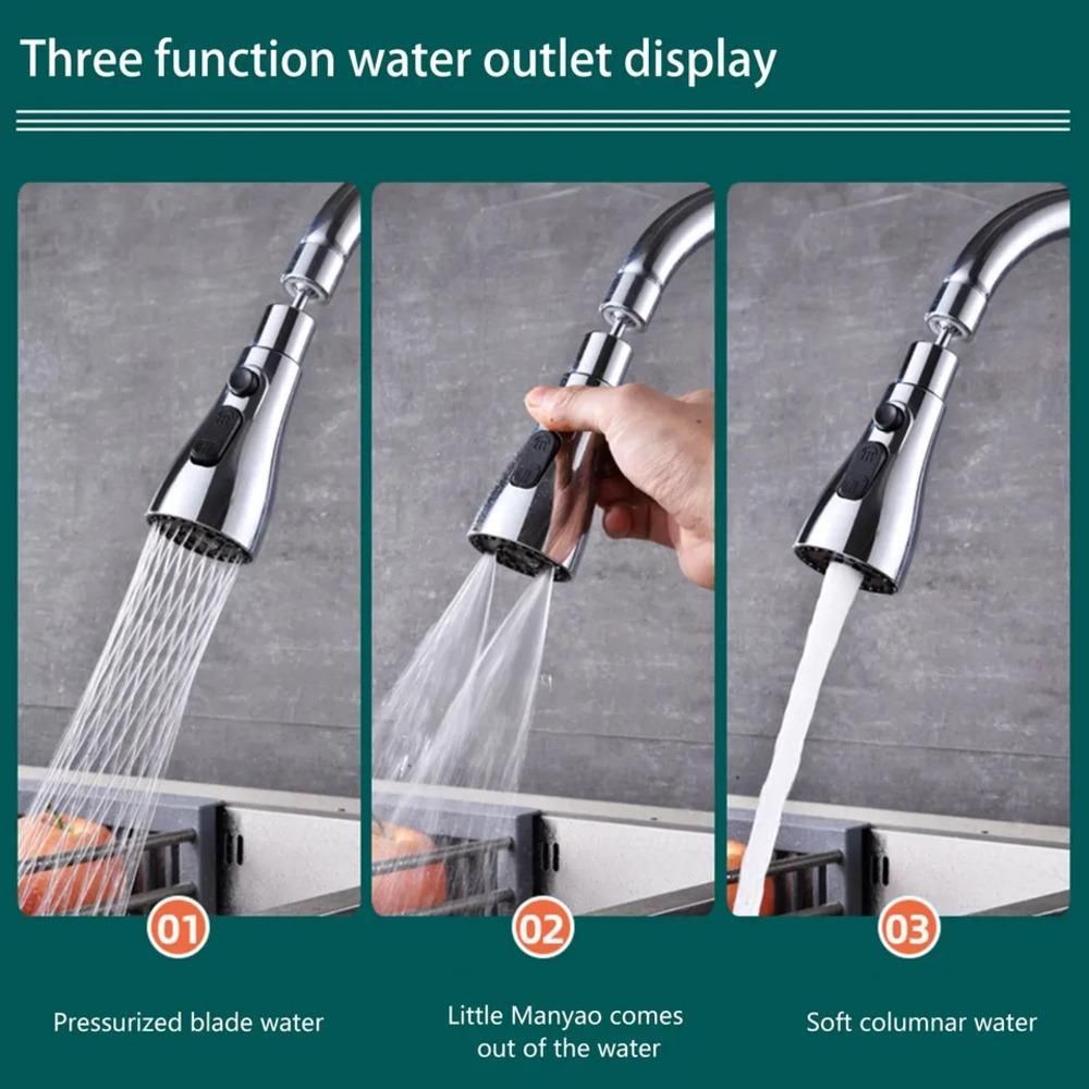 3 Modes Kitchen Sink Faucet - Lootokart