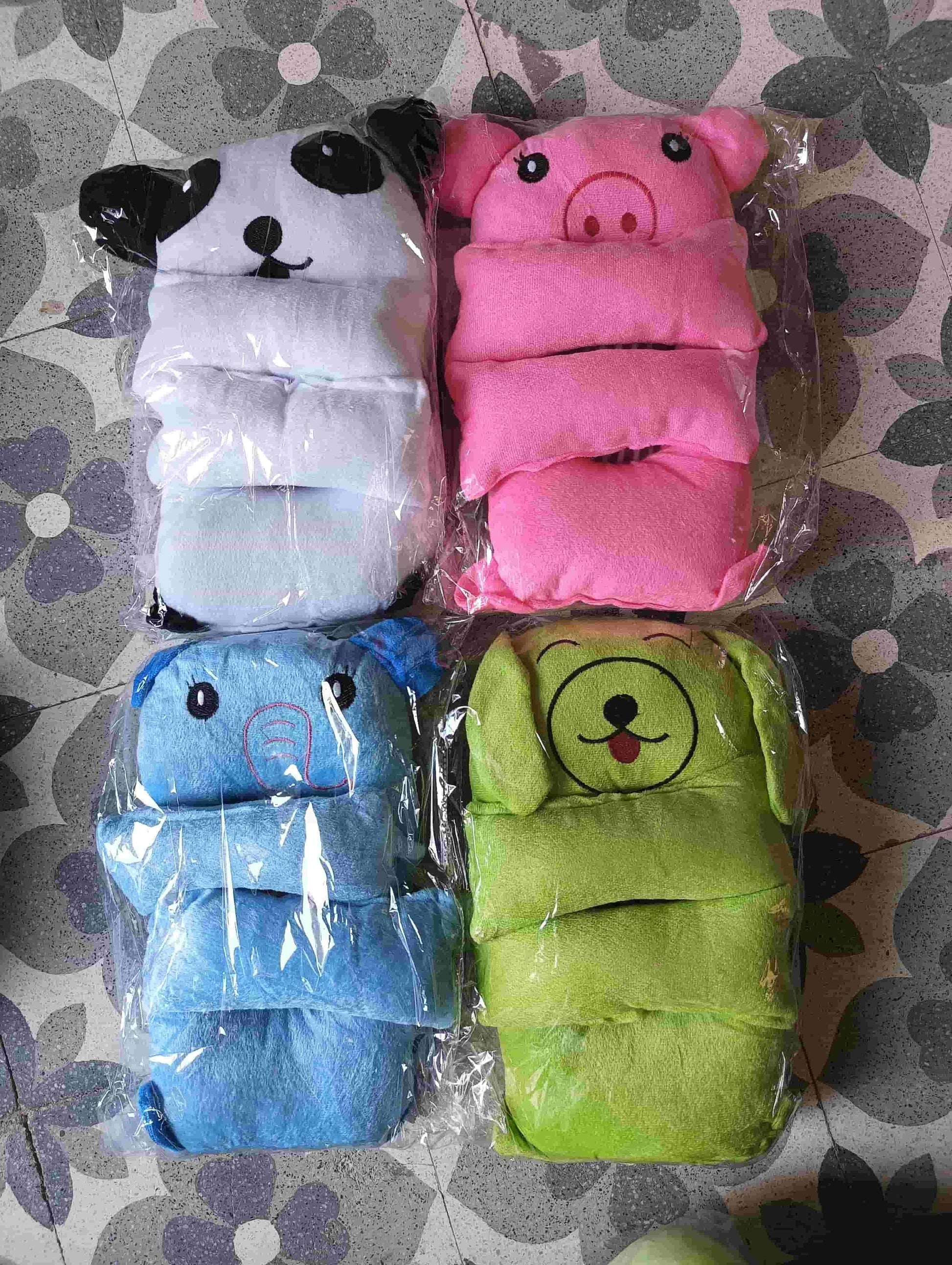 Baby Shaping Head Support Pillow - Assorted Colour - Lootokart