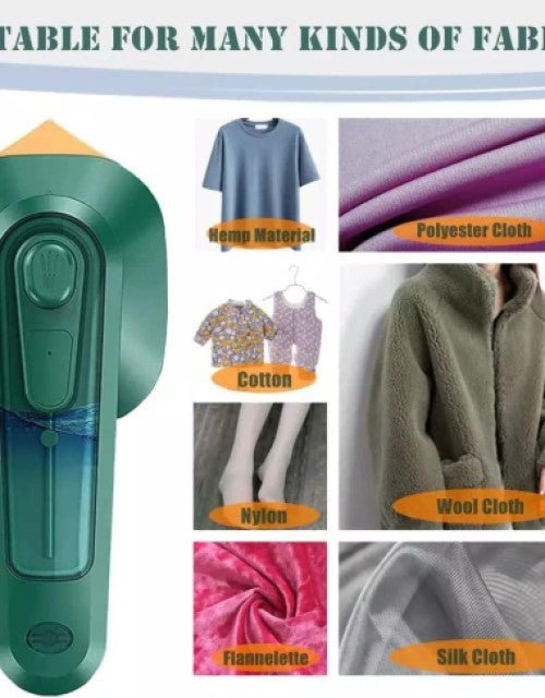 Iron - Travel Steamer Iron for Clothes , Portable Handheld Iron - Lootokart