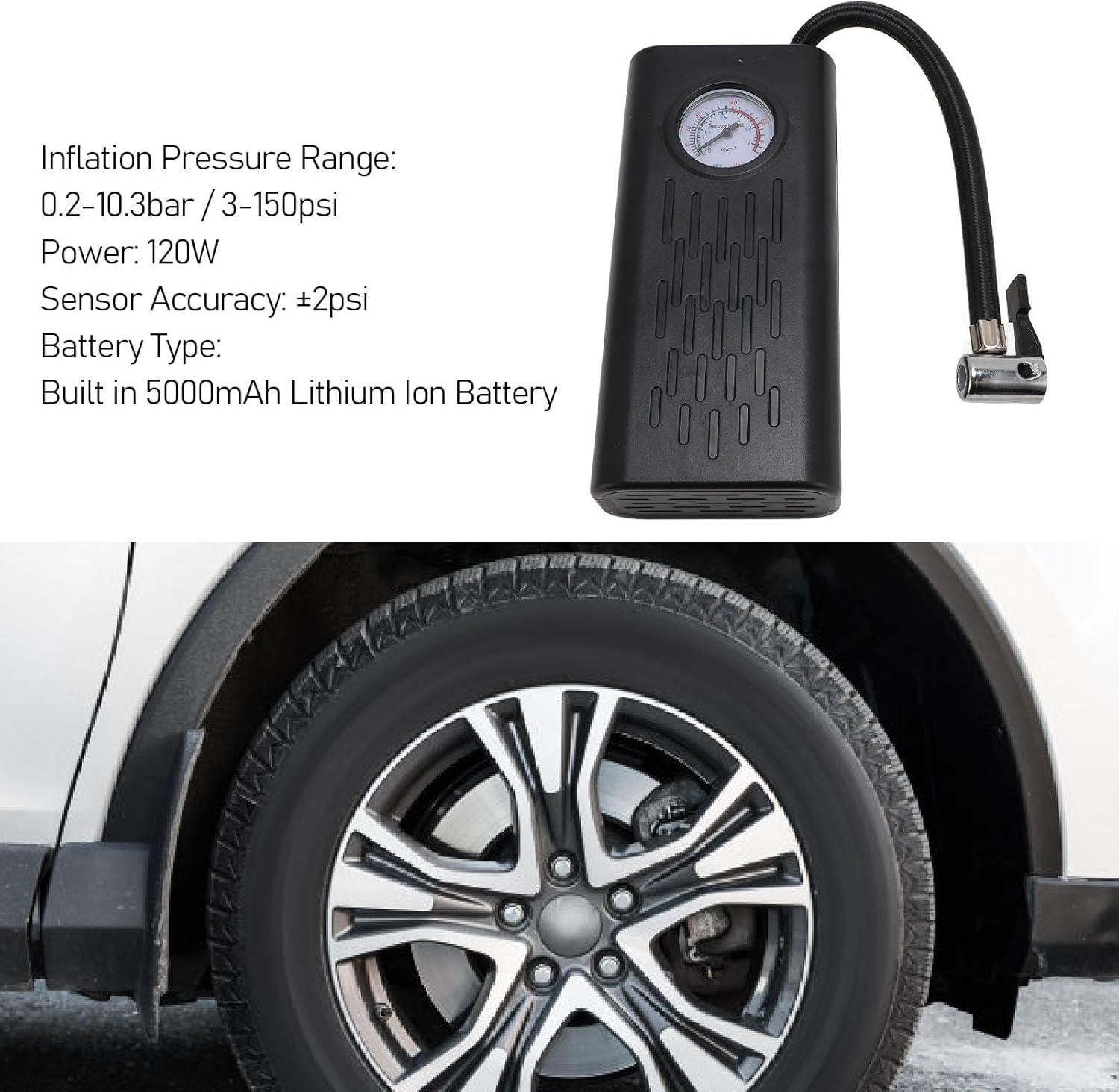Portable Air Compressor Tire Inflator - Lootokart