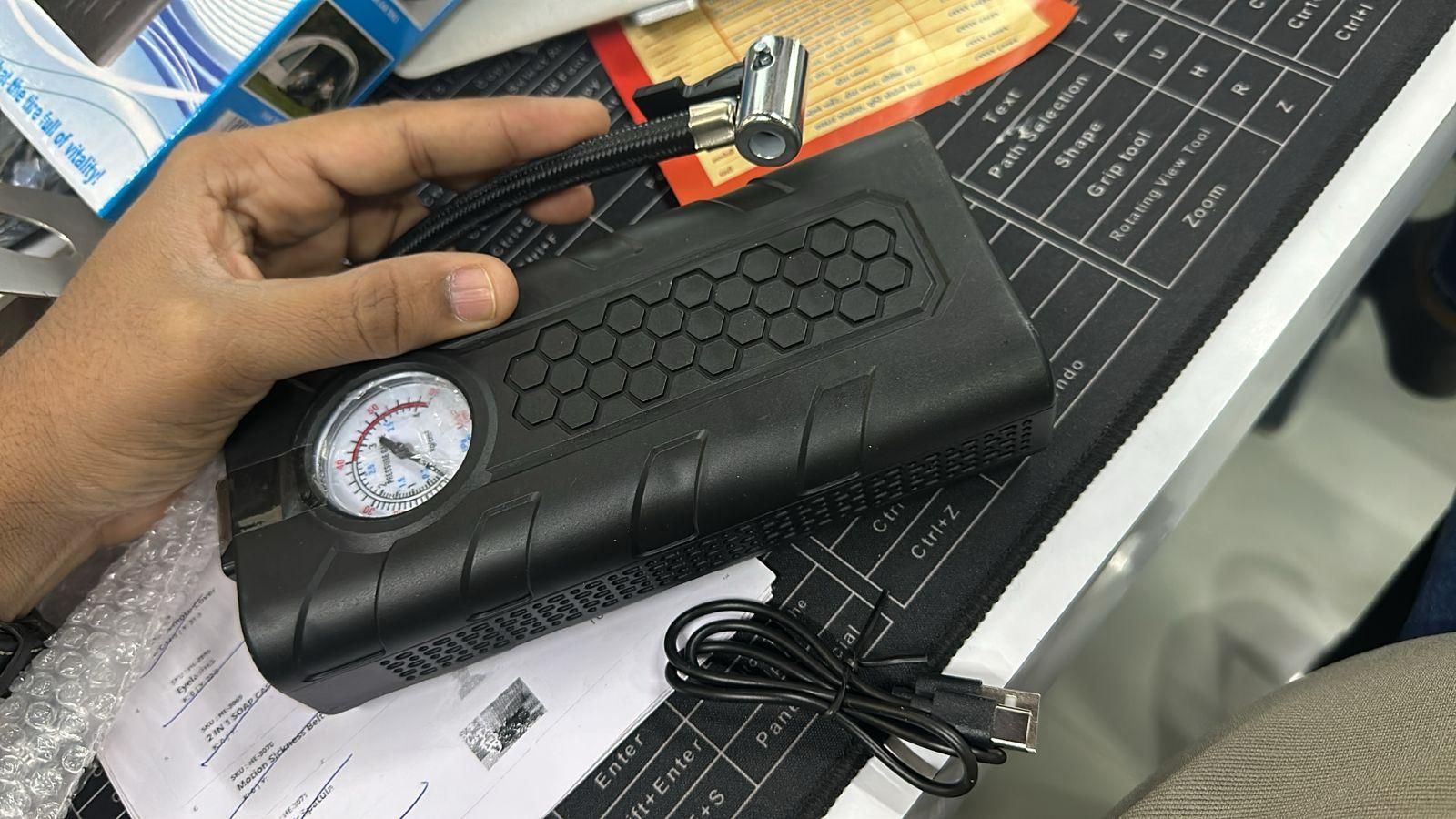 Portable Air Compressor Tire Inflator - Lootokart